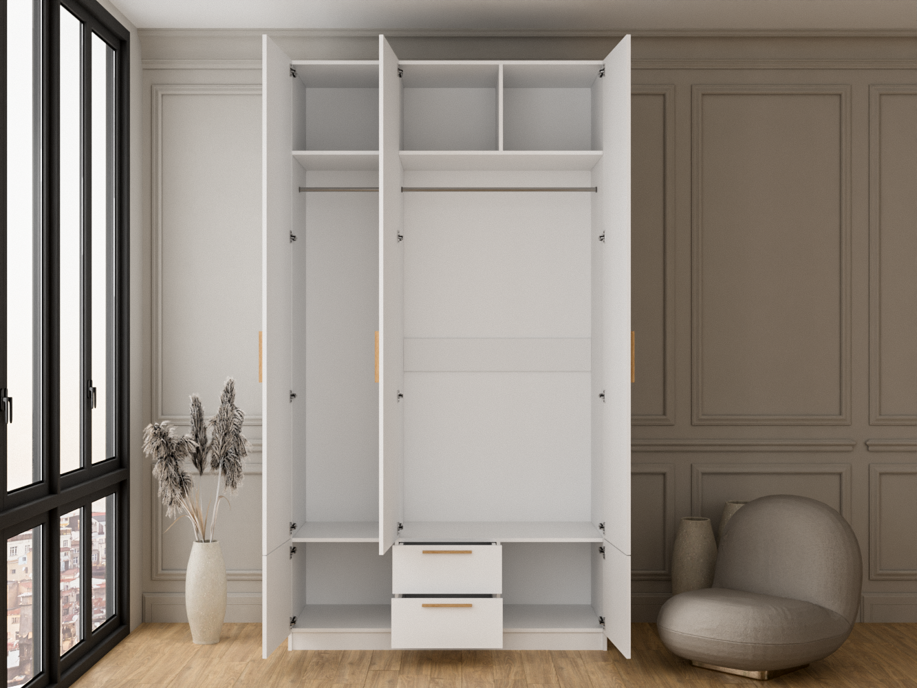 Пакс Рейнсвол 109 Эко white ИКЕА (IKEA) изображение товара