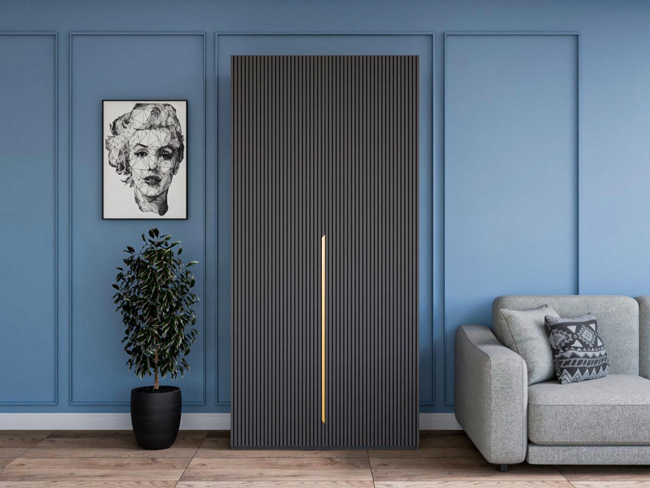 Пакс Мускен 3 grey ИКЕА (IKEA) изображение товара