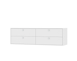 Изображение товара Каллакс KALLAX 113 white ИКЕА (IKEA) на сайте delmard.ru