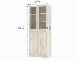 Изображение товара Билли 334 oak white craft ИКЕА (IKEA) на сайте delmard.ru