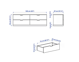 Изображение товара Нордли 22 black ИКЕА (IKEA) на сайте delmard.ru