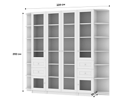 Изображение товара Билли 415 white ИКЕА (IKEA) на сайте delmard.ru