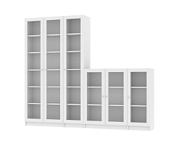 Изображение товара Билли 413 white ИКЕА (IKEA) со стеллажом на сайте delmard.ru