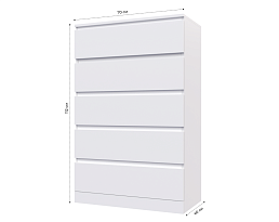 Изображение товара Мальм 19 white ИКЕА (IKEA) на сайте delmard.ru