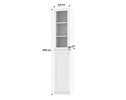 Изображение товара Билли 330 white ИКЕА (IKEA) на сайте delmard.ru