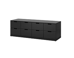 Изображение товара Нордли 24 black ИКЕА (IKEA) на сайте delmard.ru