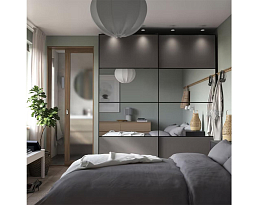 Изображение товара Пакс Мехамн 14 dark gray ИКЕА (IKEA) на сайте delmard.ru