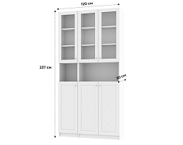 Изображение товара Билли 337 white ИКЕА (IKEA) на сайте delmard.ru